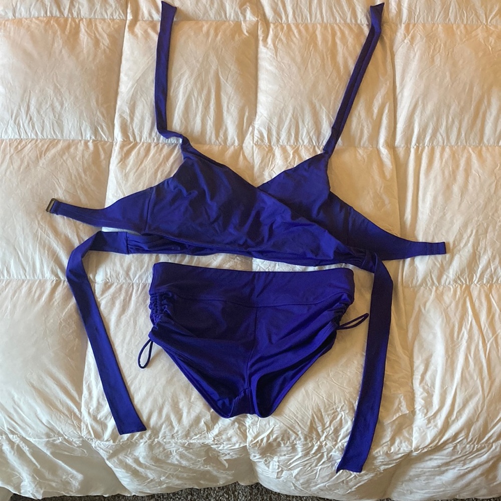 Athleta Women's Swim Bikini in Vibrant Blue